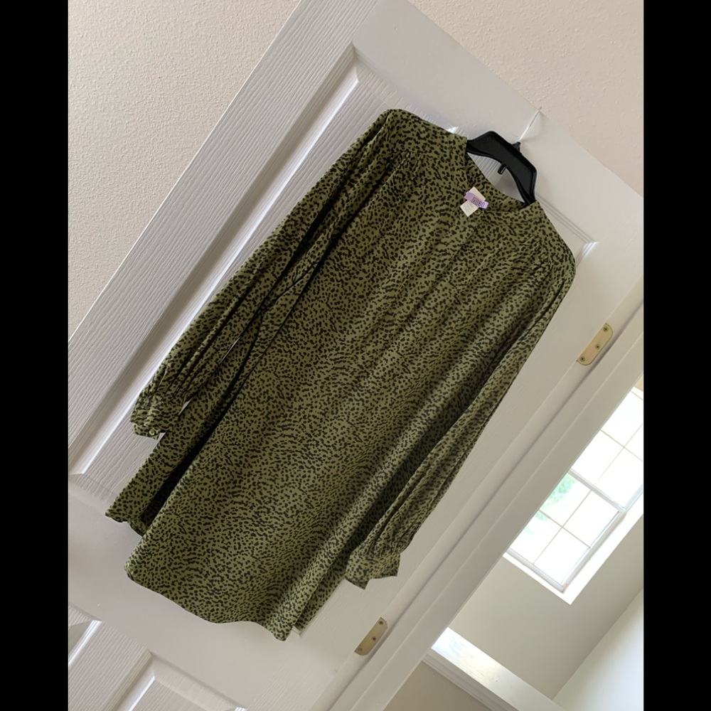 H&M Wise Cut Long Sleeve Dress